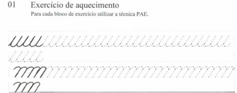 Caderno de Caligrafia grátis letras e palavras em pdf